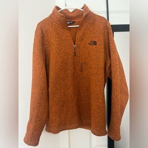 Orange NORTHFACE jacket